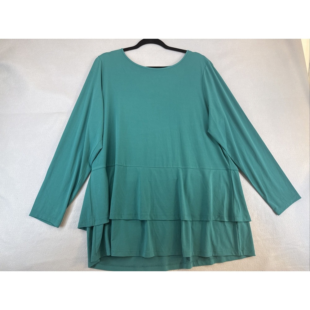 Susan Graver Modern Essentials Woman's Size 1X Blouse